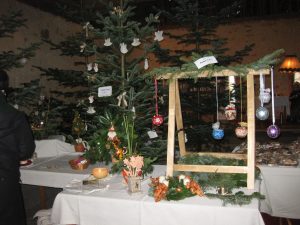 Blick in den Pfarrstadl