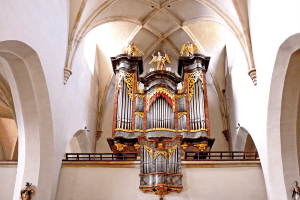 Abb. des Emmersdorfer Orgelbalkons